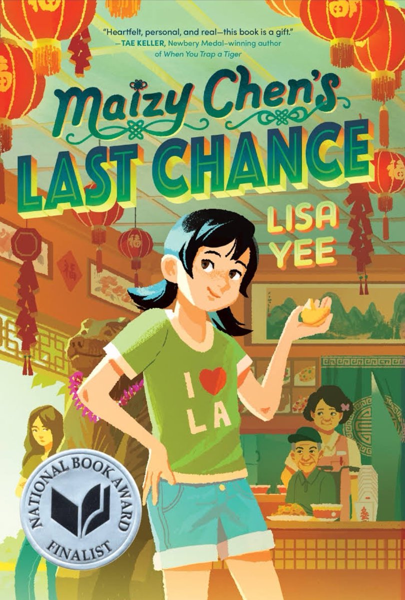Just finished #reading #MaizyChensLastChance, it's such a good #middlegraderead! Thanks @BP_Library for adding it to the #CCA list for our kids to read. This story is profound, timely, and eye-opening. Thank you, @LisaYee1 for writing it!
#teacher #representationmatters #kidlit