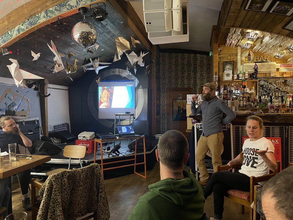 Ollie2Wheeler's tweet photo. At the first meeting of #TheLaneCampaign in honour of Adrian Lane who was killed in a bike collision with a car. Pushing for squaring of junction and speed limit and camera. To save future lives .get in contact to join @felly500 @katejosephs https://t.co/G8oNE5u9J4