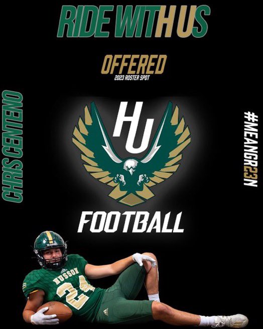 I’m blessed to say I have received my first offer from <a href="/hussonfootball/">Husson Football</a> 🦅Thank you for the opportunity <a href="/_Coach_Hobbs/">Paytton Hobbs</a> <a href="/CoachTieri/">Augie Tieri</a>