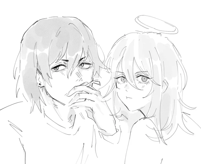 akiangel doodle tehehe 
