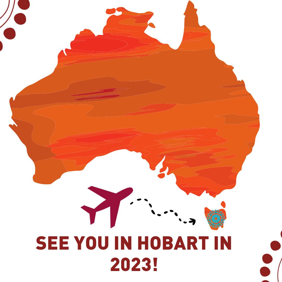 AIDAAustralia's tweet photo. SAVE THE DATE: AIDA2023 CONFERENCE DATES RELEASED!
The 2023 AIDA Conference is coming to nipaluna Country, at the Hotel Grand Chancellor Hobart, from 16 to 18 November 2023.
Make sure to mark it in your diaries!
#AIDAAus #IndigenousDoctors #AIDA2023 https://t.co/8fgllkcqqD