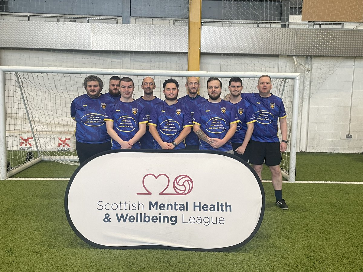 Absolute class day taking part in the Scottish Mental Health and Well-Being league. Vital to get our boys out and about and get them involved in community projects. 3 wins and 3 draws. Not too bad from the boys 👏 #scottish #MentalHealthAwareness #manoninverclyde