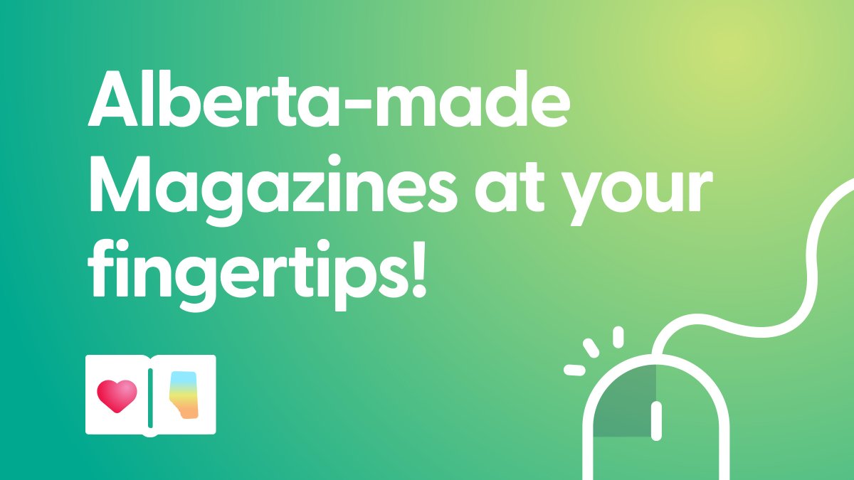 albertamags's tweet photo. Find Alberta-made eMagazines at YOUR local library:
@calgarylibrary @Chinooklibs
@EPLdotCA @fortsasklibrary @MarigoldLibSys #NorthernLightsLibrary @PRLsystem @PeaceLibrarySys
@rdpl @ShortgrassNews #StAlbertPublicLibrary @sc_library @YRLnow @wbrl_ab
https://t.co/MqQSF94uc6 https://t.co/uePBfNR3bz