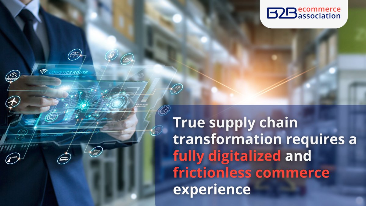 b2b_ecommerce_'s tweet photo. “A lack of widespread automation on the supply side is creating inefficiencies that could stall broader progress and inhibit suppliers’ growth and performance,” says @roeschgeorg, vice president of direct procurement strategy at @JaggaerPro .

Read more https://t.co/0yvO0bLdPG https://t.co/29iX26UP5J