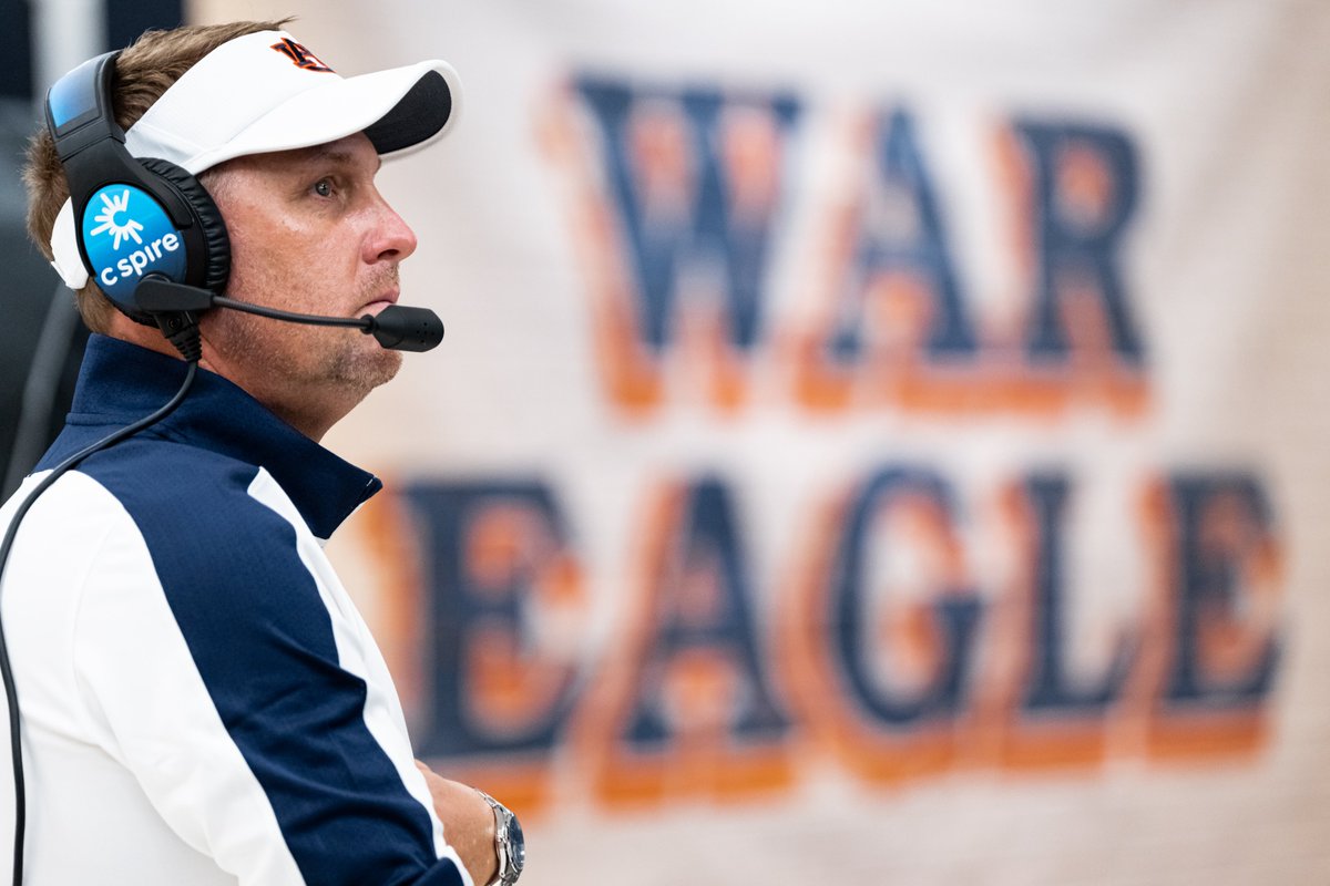 Auburn Football on Twitter: We re just getting started CoachHughFreeze 🦅