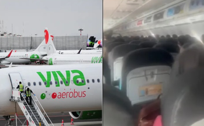 Milenio's tweet photo. "Entramos en pánico": usuarios de Viva Aerobus denuncian falta de oxígeno en avión

https://t.co/cpPQvsizTS https://t.co/L2VC8tEKj5