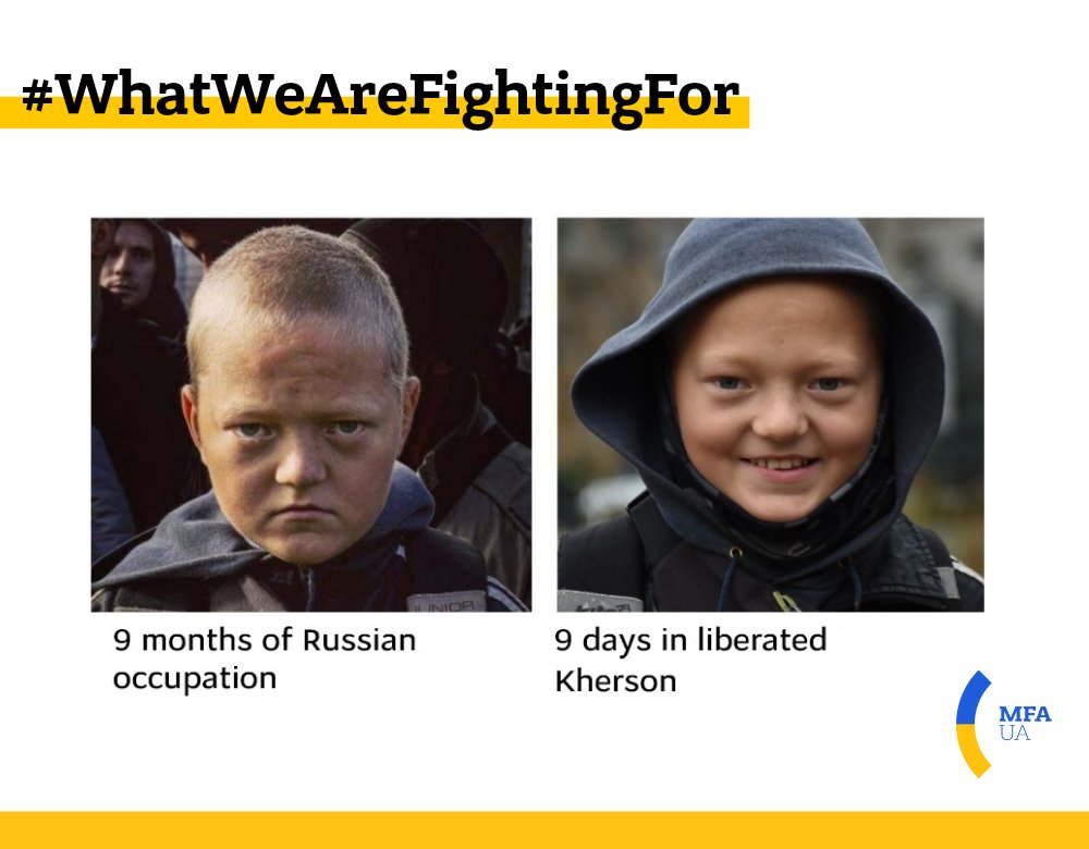 What We Are Fighting For
<a href="/MFA_Ukraine/">MFA of Ukraine 🇺🇦</a>
