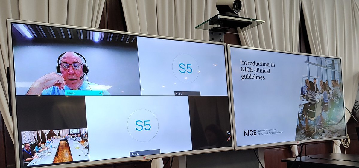Farm_DonatoM's tweet photo. Segundo día del Seminario Internacional de @NICEComms para el @msalnacion.
Hoy Hugh McGuire nos explicó el desarrollo de Guías por parte de la institución, Brad Groves se encargó de los mecanismos de acceso a la salud, y Caroline Bregman de los desafíos de  #HTA en EPoF
#CONETEC https://t.co/izFbksq95f