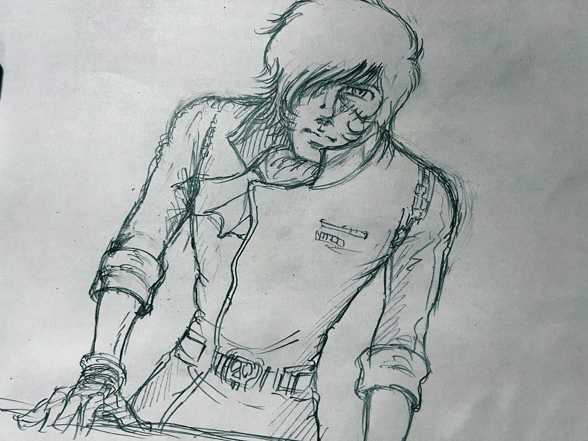 「地球人の帰る所は地球しかない……。」
#ハーロック 
