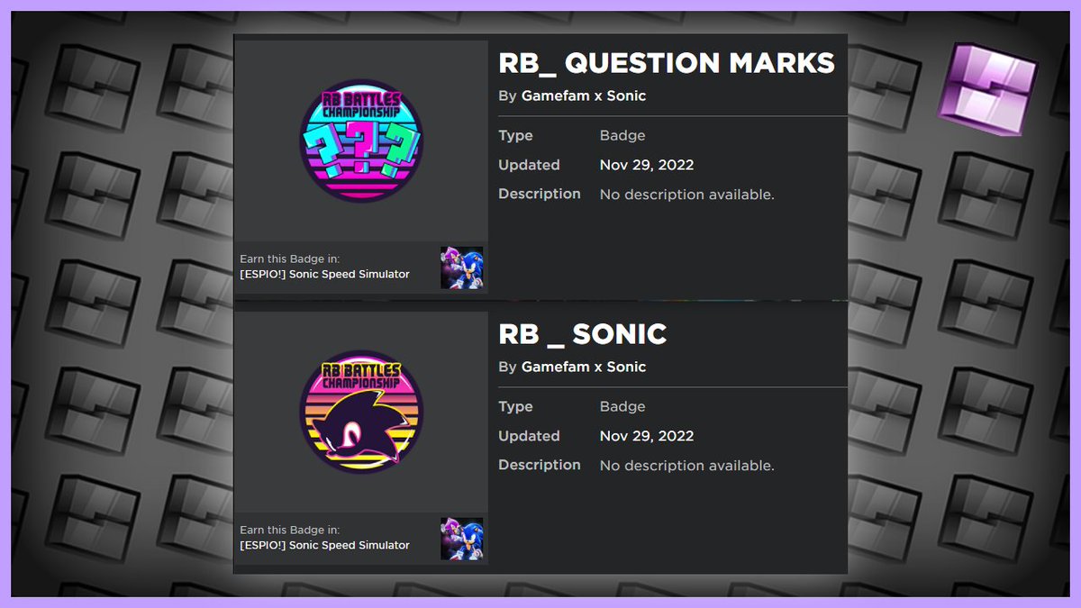 How to Get the RBB Sonic Speed Simulator Badge