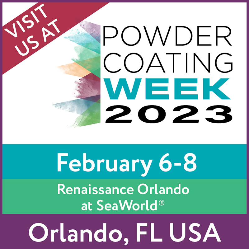 GemaPowderNA's tweet photo. Be sure to visit Gema at Powder Coating Week 2023 in Orlando, FL on February 6-8. Register by December 19 to take advantage of discounted pricing. Find out more and get a discount pass at https://t.co/unmCQkwre5
#powdercoatinginstitute #gemapowdercoating #powdercoatingweek2023 https://t.co/Z7H79RdwYv