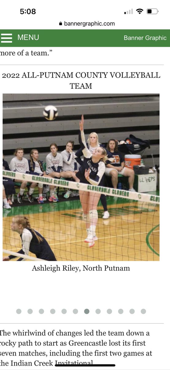 AshRiley_2024's tweet photo. Excited to be named to the Western Indiana All Conference team and the Putnam County All County Team this year! https://t.co/hA4ixjO5dE