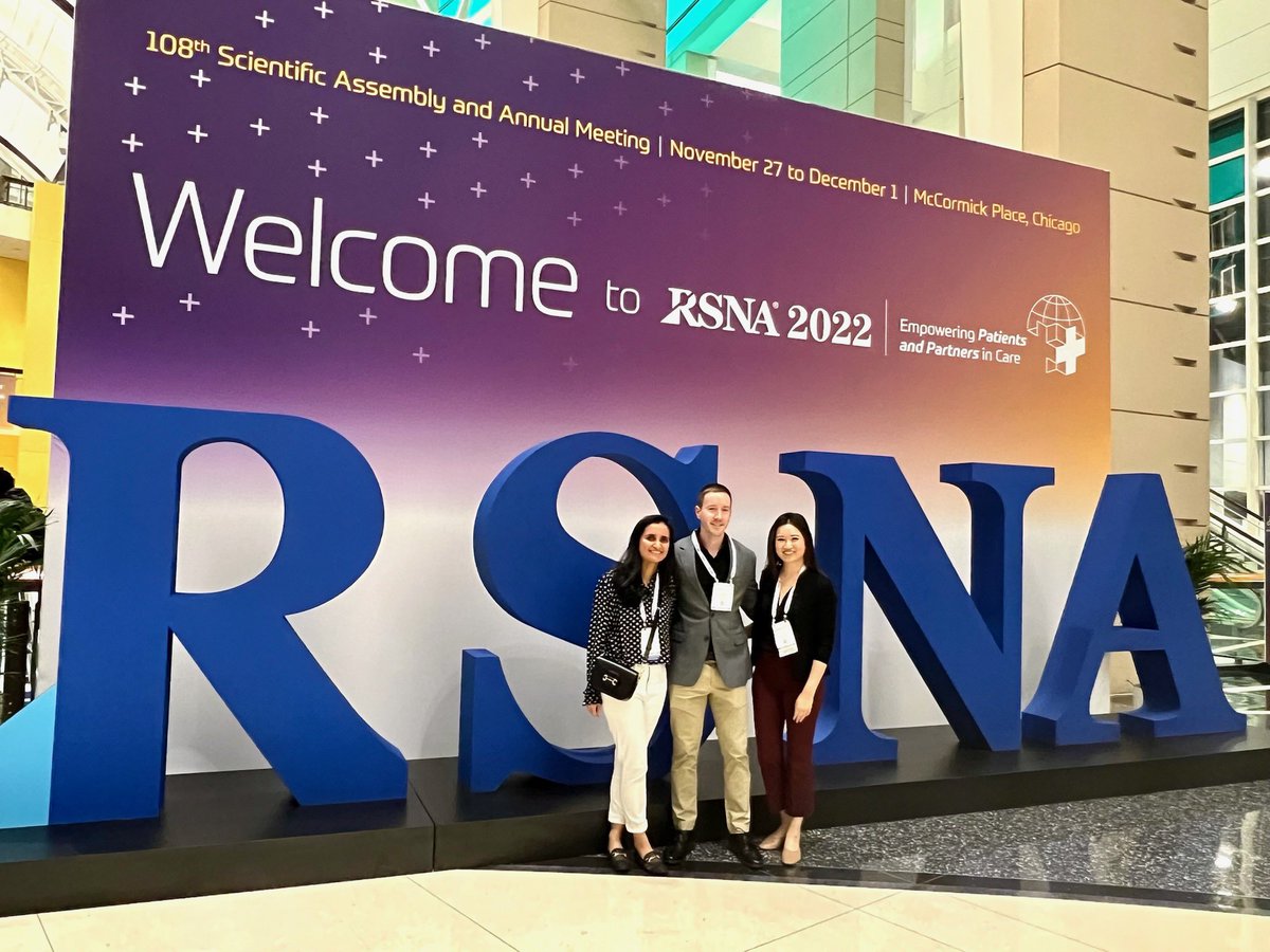 The best part of #RSNA22! 💜 #UWreunion <a href="/UW_RadRes/">UW Radiology Residency</a> <a href="/ShamusMoran/">Shamus Moran</a> <a href="/RichaPatelMD/">Richa Patel</a>
