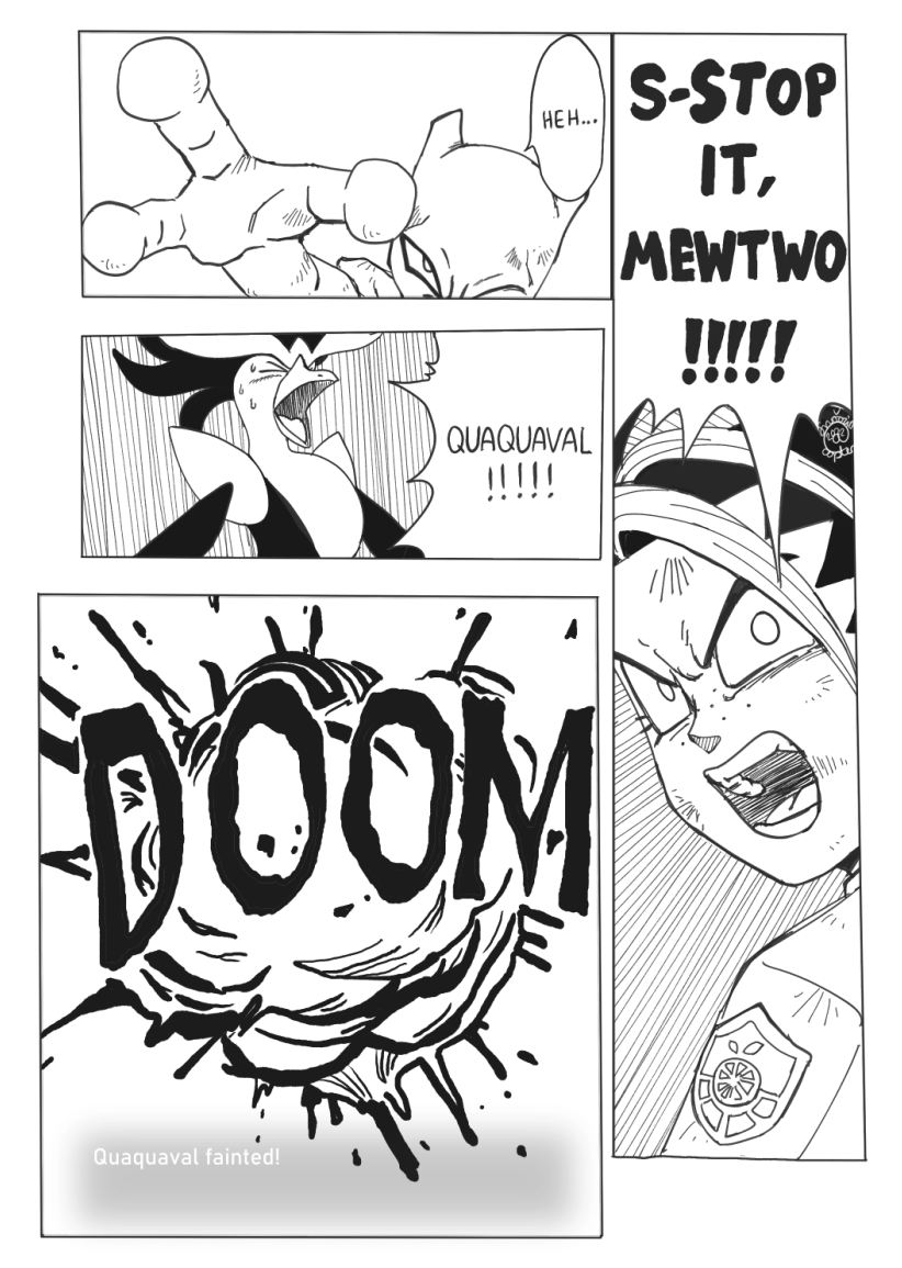 Couldn't stop repeating "this is so stupid, while giggling to myself while drawing this.