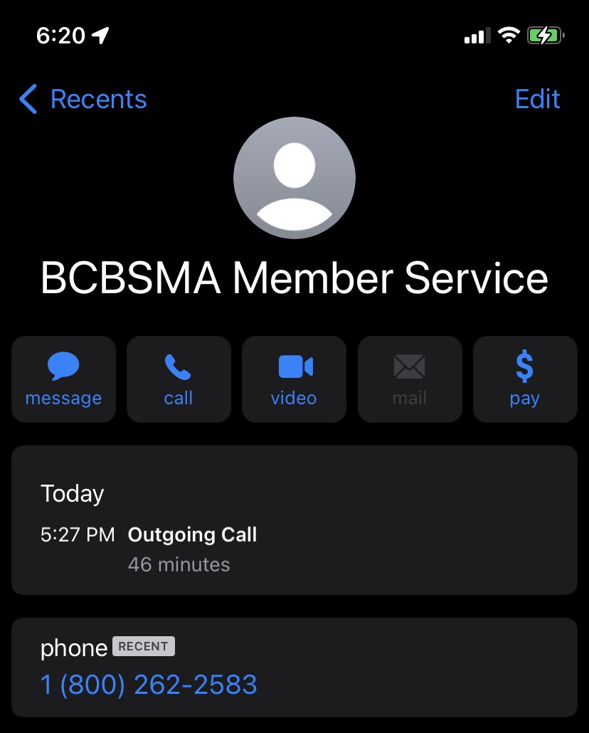 martyychang's tweet photo. ⁦@BCBSMA⁩ would it be possible for you to pass on my gratitude and appreciation to Haley (?) in Claims? 🙏 Her kindness and helpfulness made my 46-min phone call at 5:27pm EST today unbelievably easy to handle. https://t.co/AtM78voJe1