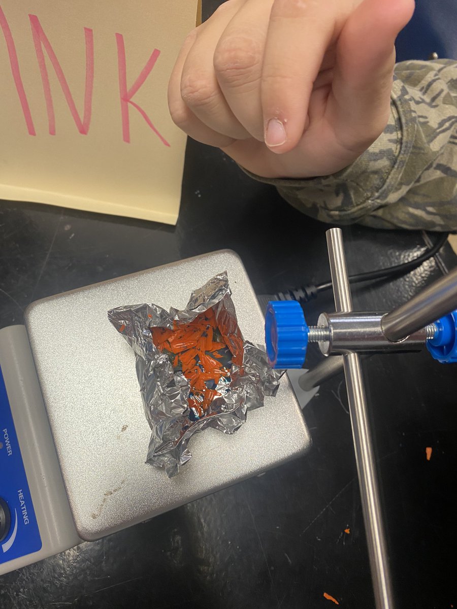 CoachEtheredge's tweet photo. Parent:βWhat fun things did you do in school today?β
Student: βI melted crayon shavings to simulate rock creationβ
@ArabCitySchools @ArabHigh @AmstiUAH #InquiryLab #LetsLearnHowRockForm #Sedimentary #Metamorphic #Igneous https://t.co/09byaOKuve