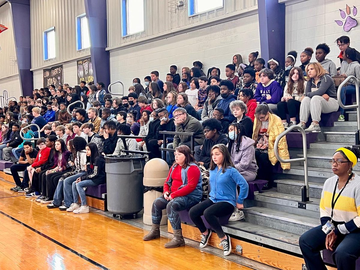 West Junior High School on Twitter "We were so thankful to have Mr. Michael travel to WJHS to