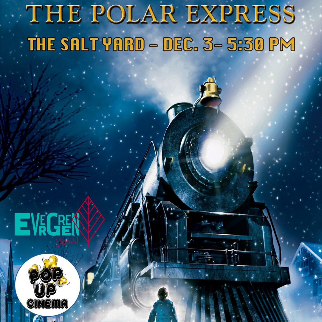 cinema_up's tweet photo. Come to @evergreenfestns this Saturday (Dec. 3) watch The Polar Express in The Salt Yard for free! Check out the festivities, and get in the holiday spirit with dazzling light displays, vendors, music and more. @developns @hfxnovascotia @halifaxnoise @HalifaxCinema https://t.co/ugBJ3MUnsv