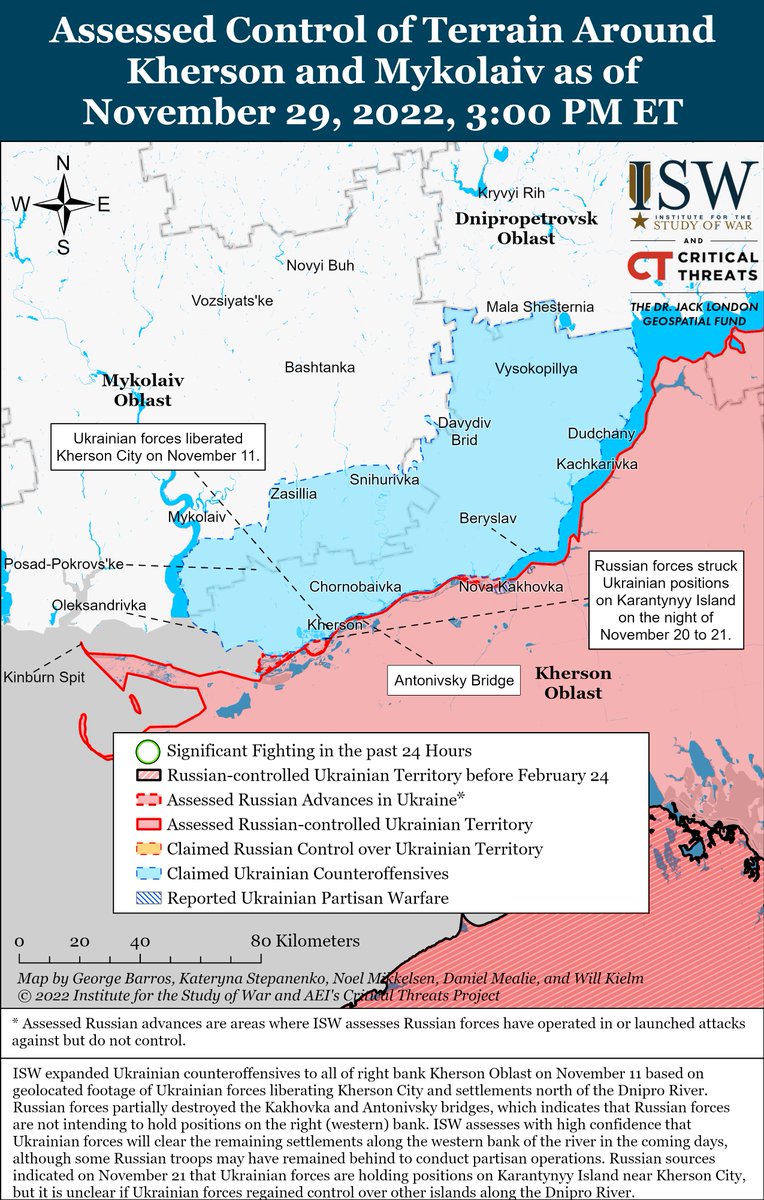 TheStudyofWar's tweet photo. Here are today's control-of-terrain maps of #Russia's invasion of #Ukraine from @TheStudyofWar and @criticalthreats.

Click here to see our interactive map: https://t.co/8RN8PxU2LC https://t.co/WqF5UXaJk8