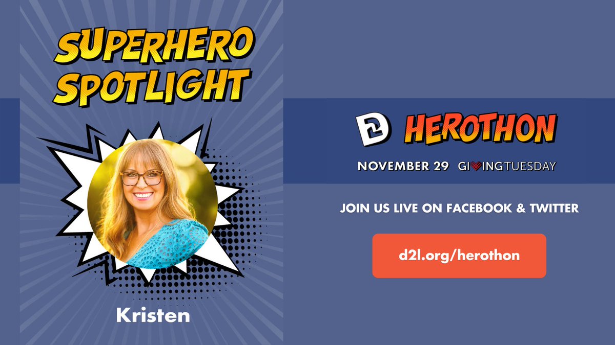 Darkness2Light's tweet photo. Tune in for our LIVE #HeroThon! In honor of #GivingTuesday, we are sitting down with @_kristenerika_ at 7 p.m. on Facebook & Twitter. And don't forget to #give!
Celebrate our heroes by making a #donation in their name to further our #prevention efforts:
https://t.co/iZYFQSRNoV https://t.co/v1ST7bWjhD