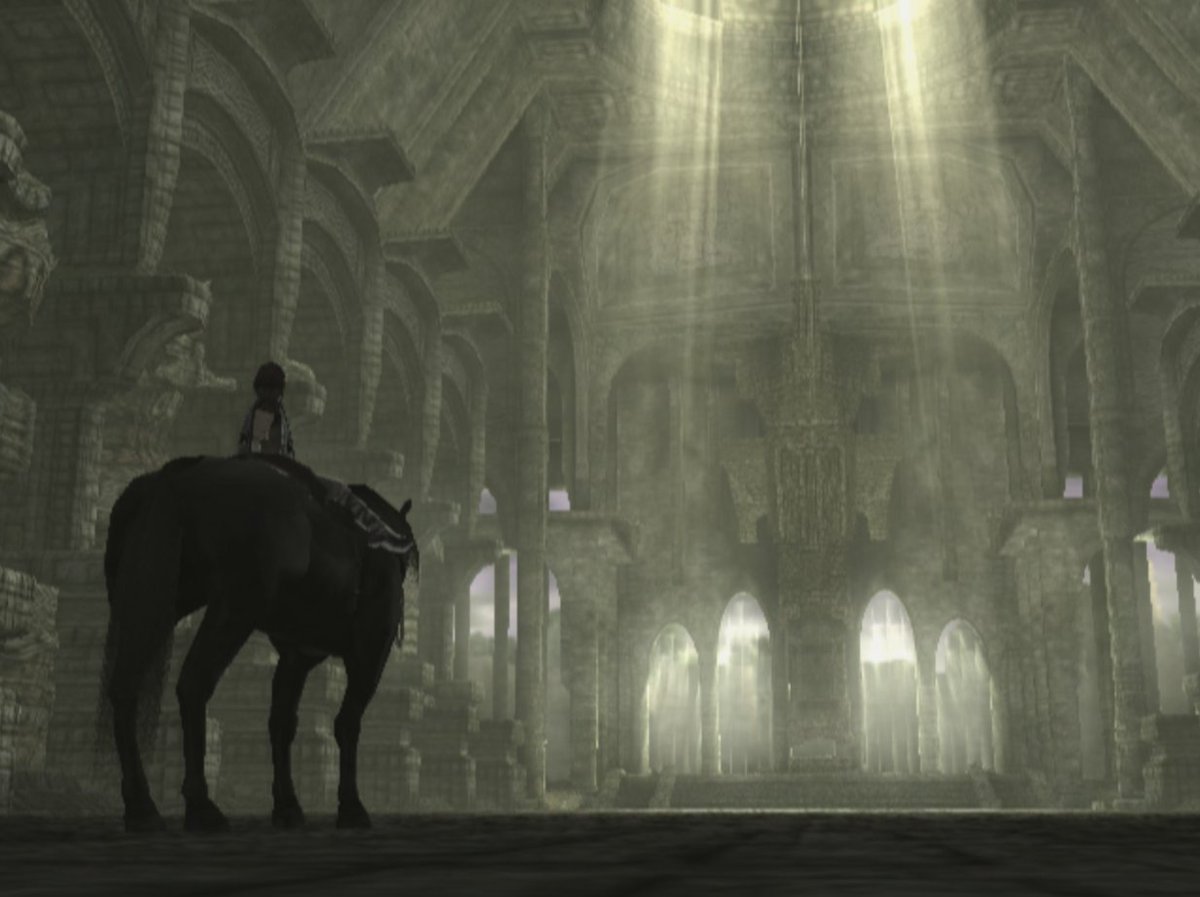 moodygamevibes's tweet image. Shadow of the Colossus (2005)