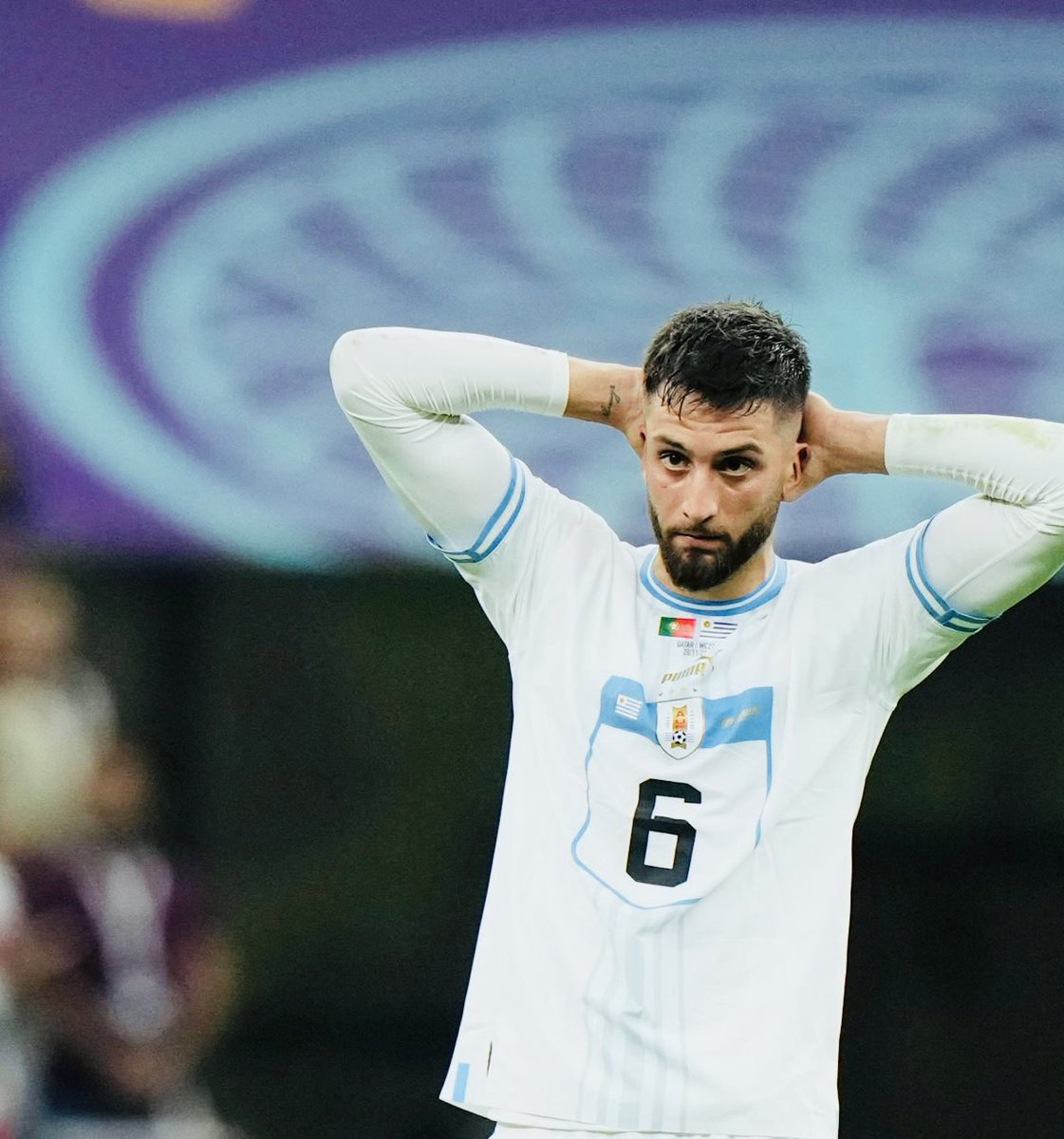 NahuelBeau's tweet photo. Rodrigo Bentancur entre todos los jugadores de Uruguay en el Mundial: 

1º — Recuperaciones (29)
1º — Pases exitosos p/partido (58)
1º — Remates al arco (1) 
1º — Gambetas completadas (3)
1º — Intercepciones (6)
1º — Goles Esperados (0.62) https://t.co/wu5fP1NzSP
