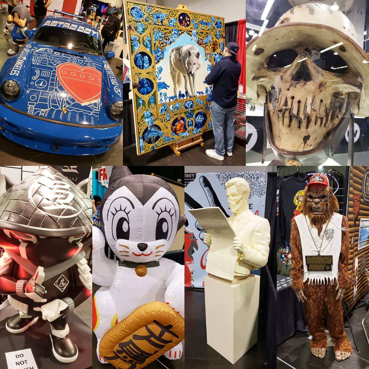 mrkapao's tweet photo. More pics from @DesignerCon 2022 this year!
#designercon #designercon2022 #dcon #dcon2022 #art #artists #popculture https://t.co/EnDZXxmk8d