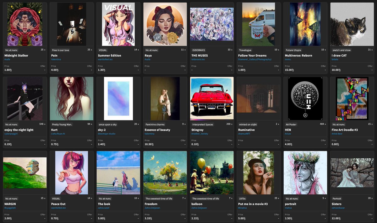 erikmatsonart's tweet photo. 🔥 I'm collecting on #tezos today 🔥

 Drop your Objkt and I'll check them out 👍

My collection :

https://t.co/50pcu3E0BY

#objkt #TezosNFTs #tezosart https://t.co/0nBK7pE6IO