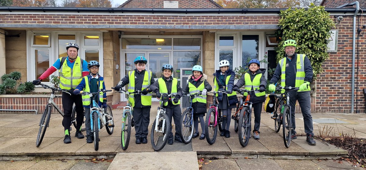 rhpkingston's tweet photo. Year 6 have really enjoyed the first two days on their 3 day #bikeability course. They have learnt so much about riding safely on the roads. Roll on the final day. #bikeability #roadsafety #EnrichedExperiences https://t.co/GgR95H6r8x
