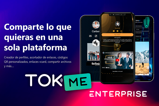 DuTonick's tweet photo. TokMe! | Creador de Perfiles VIP

Ahora puedes tener un Perfil Digital para compartir tus redes sociales y captar nuevos seguidores.

No necesitas tener conocimientos de programación, es fácil y altamente personalizable.

Más de 20 herramientas disponibles para ti
#TokMe https://t.co/pmv2KFiD1S
