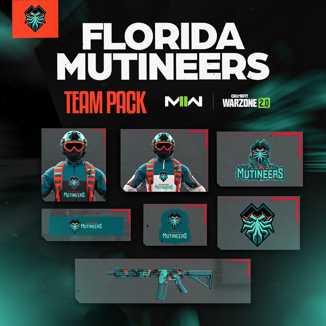 Alright we hear you. We're giving away some away Mutineers team packs 🏴‍☠️

- Follow <a href="/Mutineers/">Mutineers</a>
- Tag someone you can beat in a 1v1

10 winners will be selected tomorrow #FearTheDeep