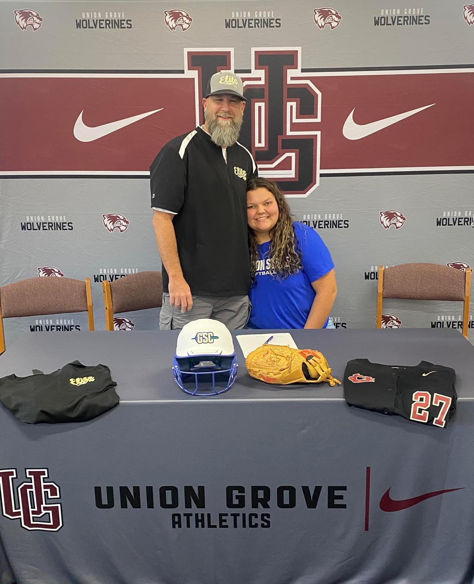 ATLPremier_Ray's tweet photo. Congrats to AP Elite #27 Faith Southern on officially signing her NLI to continue her athletic and academic career at Gordon State. Coach Hattermann you are getting a good one. She will do whatever is asked of her. One of the toughest athletes I have coached #APProud @GSCSoftball https://t.co/qR1uS4yx9A
