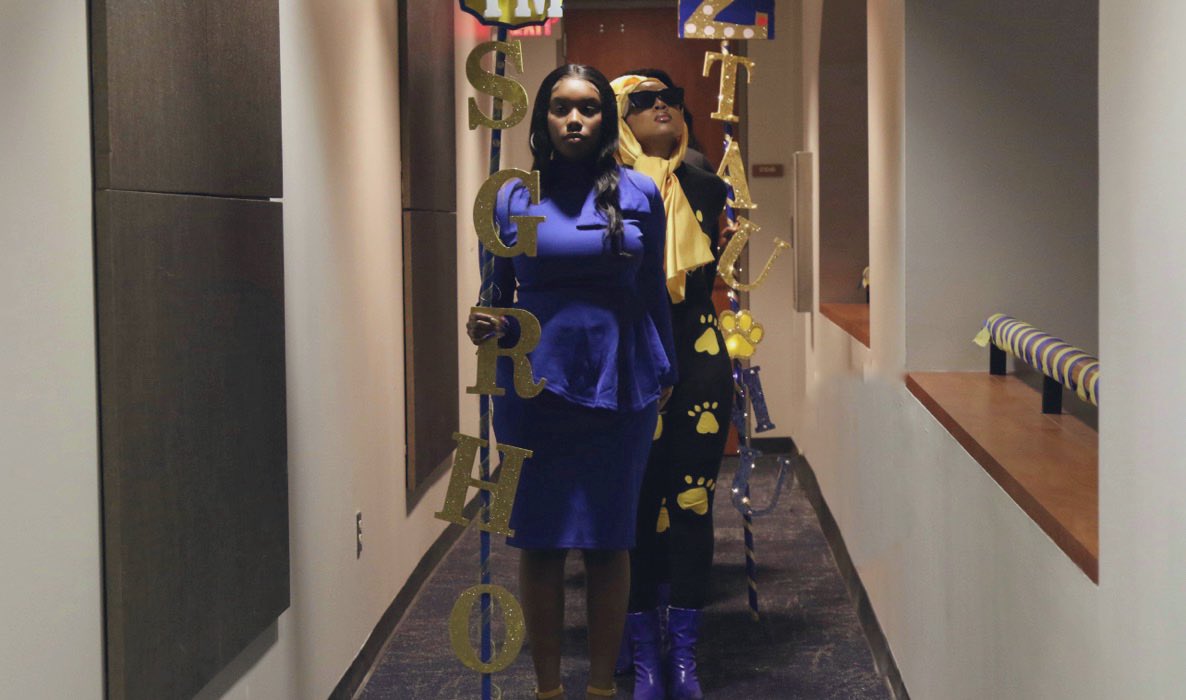UTSA_SGRho's tweet image. Tau Mu Tuesday 👑💙💛

We celebrated our centennial and brought in the 22nd of RHOvember in the most amazing way by intRHOducing the newest poodles of the Tau Mu Chapter of Sigma Gamma Rho Sorority, Incorporated.  Join us in welcoming the Fall 2022 Class, MiΣΣion ImpoΣΣible 🐩🔍