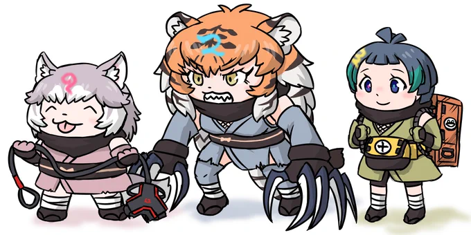 カマイタチめいたかたがた 