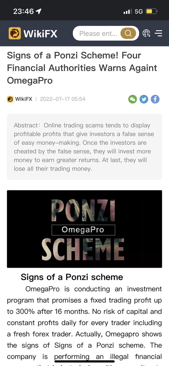 walshjonwalsh's tweet photo. .@jenniferarcuri do you realise that @myhackerhouse (the company you founded) is taking money from OmegaPro, a known crypto Ponzi scheme, to help hide their rug pull. @CoinDesk @Cointelegraph @TheBlock__ @MailOnline https://t.co/1H4pWJHy4k