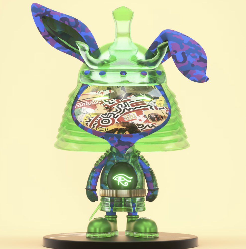 I absolutely Love this guy!!! <a href="/YUMENFTS/">YUME by Daniel Mazzone</a> by Daniel Mazzone minting today!!! Got 3!!!!