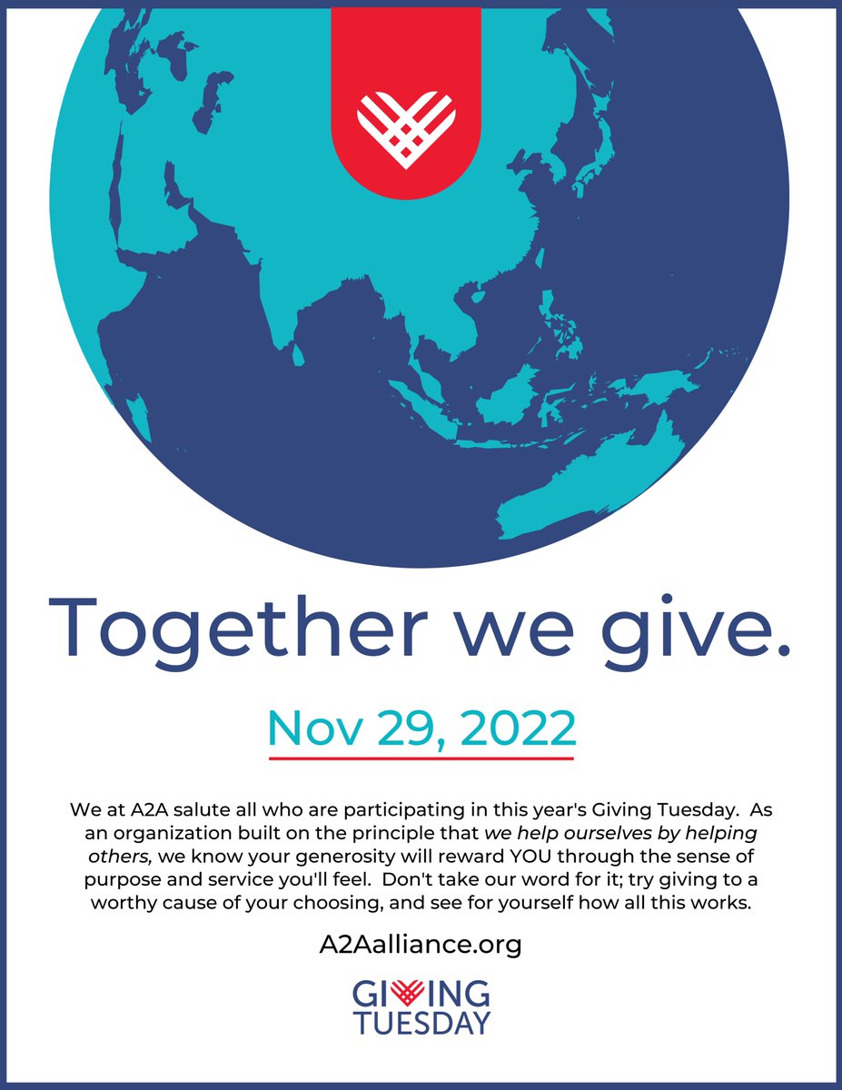 Jeff Bell (@jbellnews) on Twitter photo Here's to the power of GIVING this #givingtuesday2022 and every day! <a href="/A2AStories/">Adversity 2 Advocacy</a> Here's to the power of GIVING this #givingtuesday2022 and every day! <a href="/A2AStories/">Adversity 2 Advocacy</a>