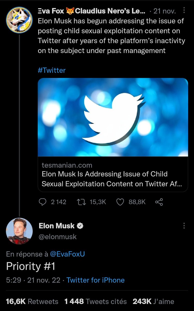 Romualddu13's tweet photo. @BFMTV C'est la passivité de l'équipe censée lutter contre les contenus pédophiles qui a conduit Musk à la démanteler. https://t.co/QlclwsFujW