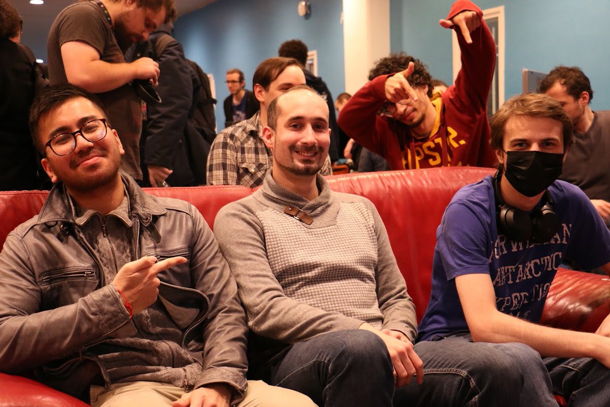 Graph du top 8 Melty Blood Type Lumina pour la Nantarena 22.2, ainsi que les photos du top 3.