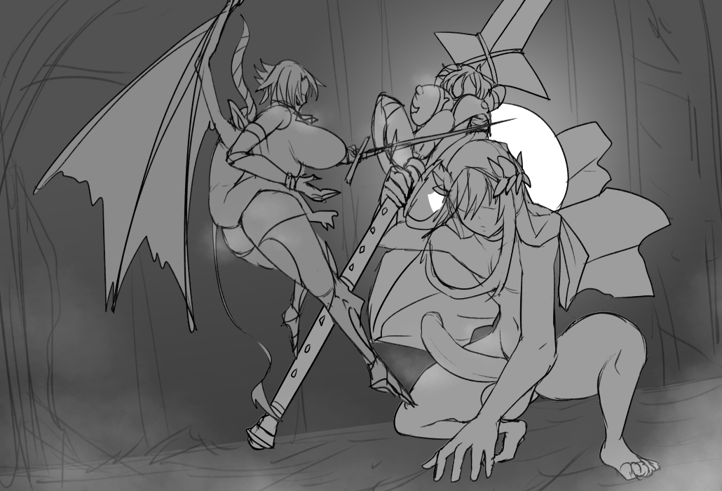 ukavonnak's tweet photo. [erobellica]Imp legion Legates vs. Avatar of Eros (Semi-Boss fight)��️💥💦💦
Got charged by 7 ft tall femboi with giant greatswords is no joke ngl..
@ErobellicaDevs https://t.co/iSk1cWkkwj