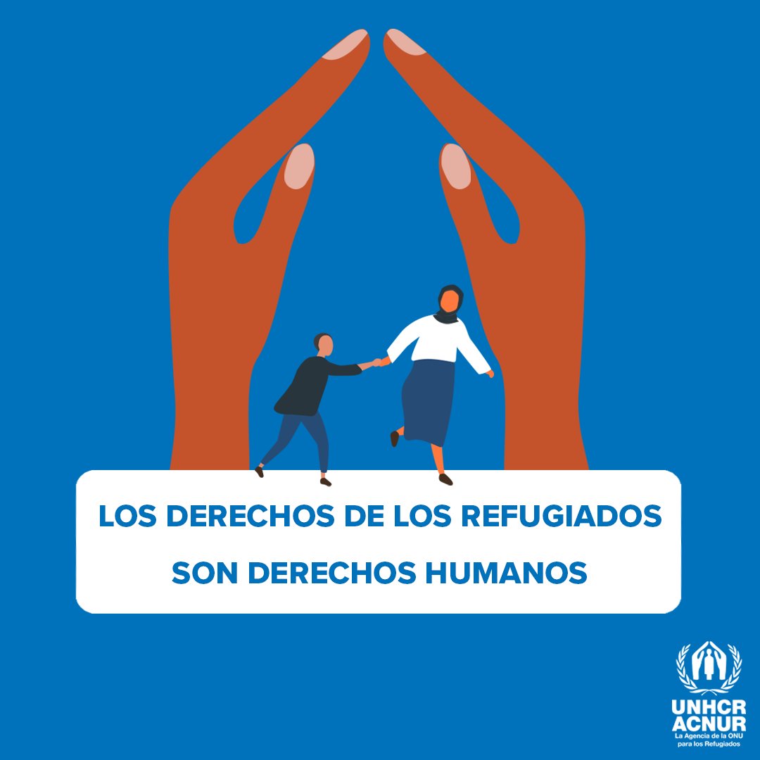 ACNUR_es's tweet photo. El respeto de los derechos de las personas refugiadas no está abierto a la interpretación ni a la negociación.
#DefiendelosDDHH https://t.co/fVGnSamX1m