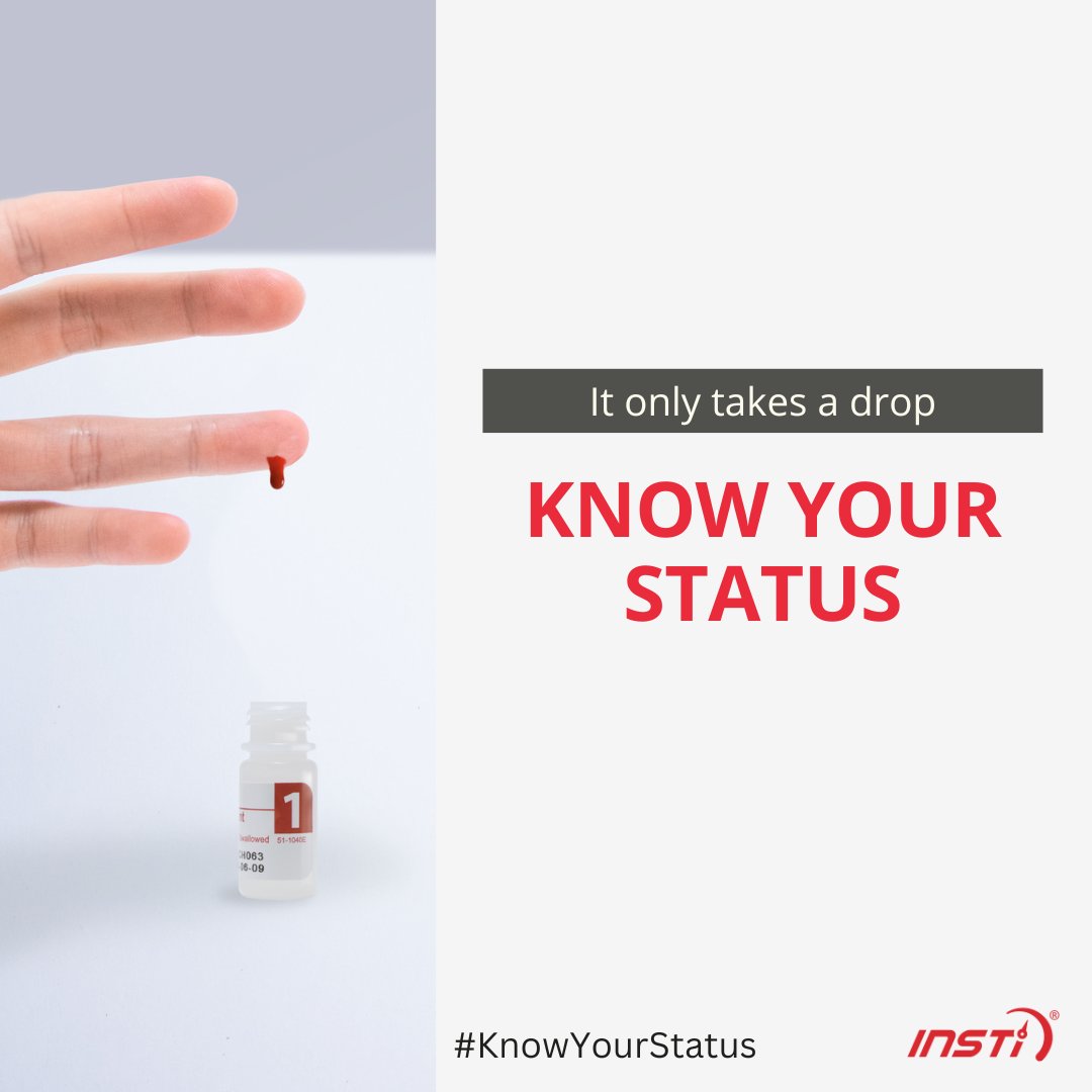 INSTI's tweet photo. Regular and early testing is an integral part of sexual health. While testing can understandably be scary, it is the only way to know your status on diseases. Learn more: https://t.co/TjpRhpWFB4
.
#HIVtesting #HCVtesting #STItesting #sexualhealth #knowyourstatus #gotaminute https://t.co/E9TkdUaMx3