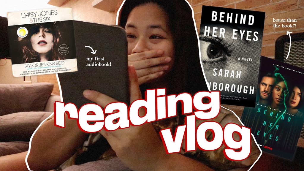 belongstopam's tweet photo. poppin' my audiobook cherry 🍒 with #daisyjoneandthesix PLUS a new fave thriller?? life is good folks 😋⁠ watch here: https://t.co/efiIdamv6V
⁠
#readingvlog #booktube https://t.co/KyHhBrOS5z