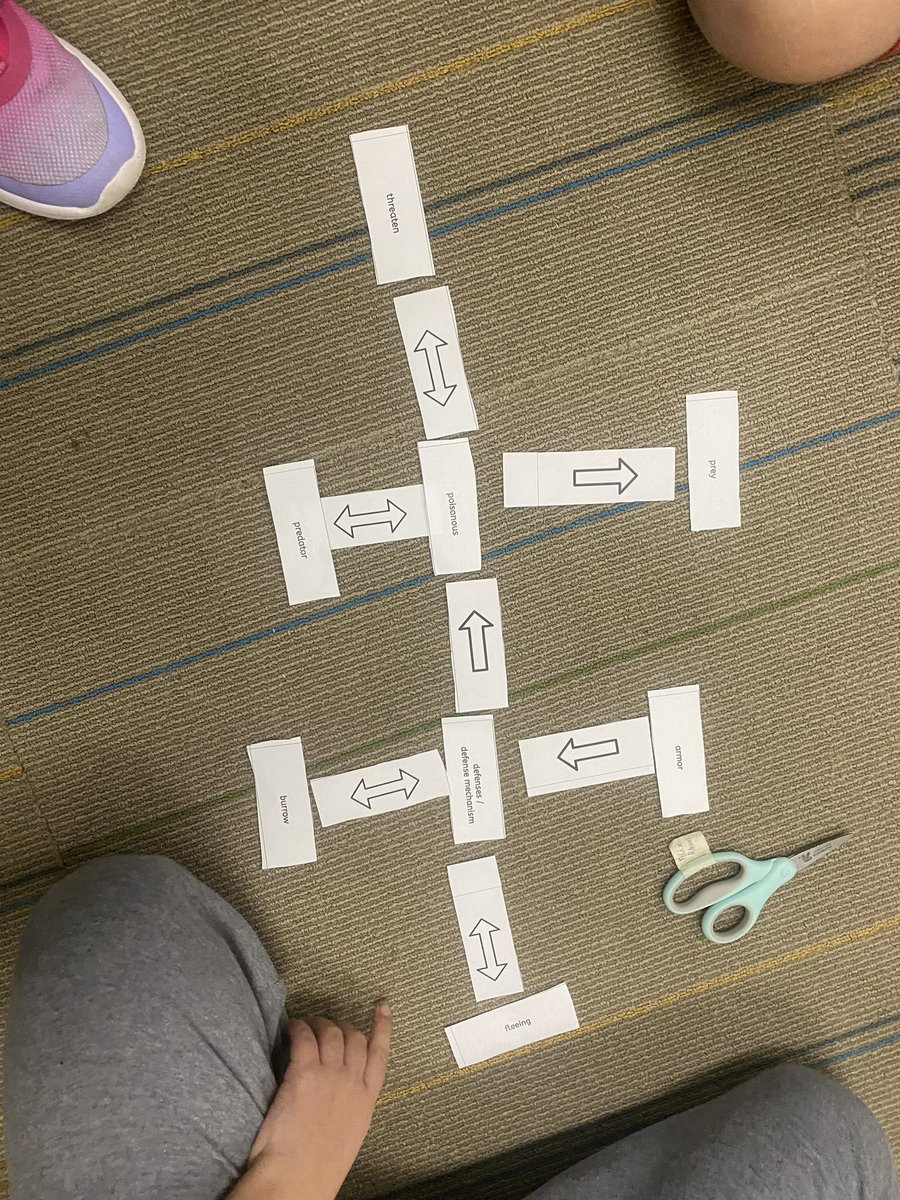 Deepening our scientific vocab understanding by making connections between words. Check out these word maps! The conversations were awesome! <a href="/megined252/">Megan Lynch</a> <a href="/HortonsCreekES/">Hortons Creek ES</a>