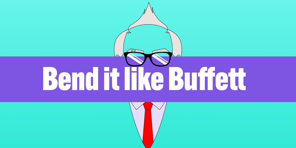 HatchInvest's tweet photo. Washed up? Nope, Buffett’s kicking on and having a ball. ⚽ Berkshire Hathaway kicked off 2022 proving that banking on long term investing can even beat a bear market, with their share price up 5% so far this year. 🏆 https://t.co/fwX1JkXuvr https://t.co/eglQzd0a6S