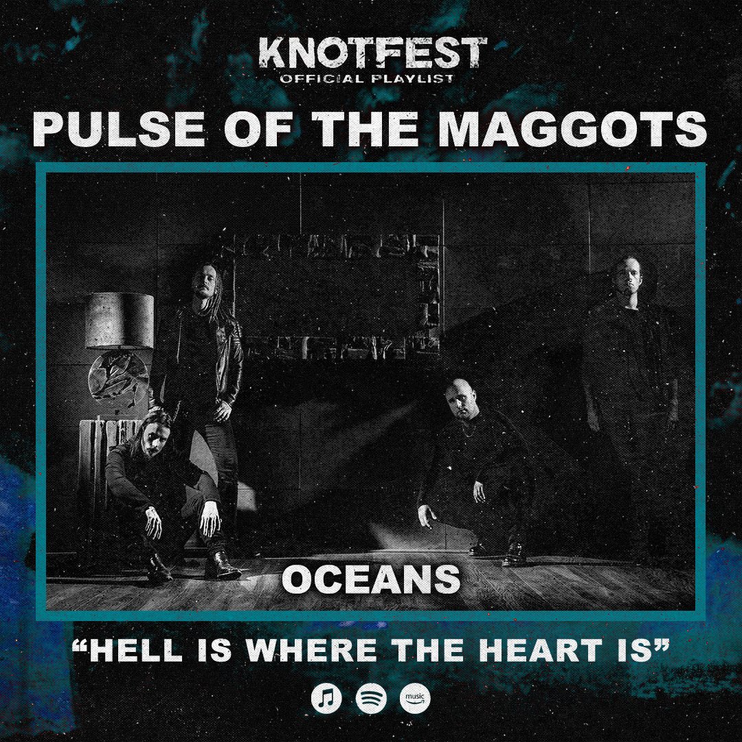 KNOTFEST's tweet photo. ⚡️PULSE OF THE MAGGOTS PLAYLIST⚡️

THIS WEEK:
“Into Flames” by @acresuk
“Hell Is Where The Heart Is” by @ocnsofficial
“Reckoning” by @listentocircles
“Vad vill du ha”  by @knogjarn

🎧 - https://t.co/GxwMz8UYbW https://t.co/jpzMXWsoed