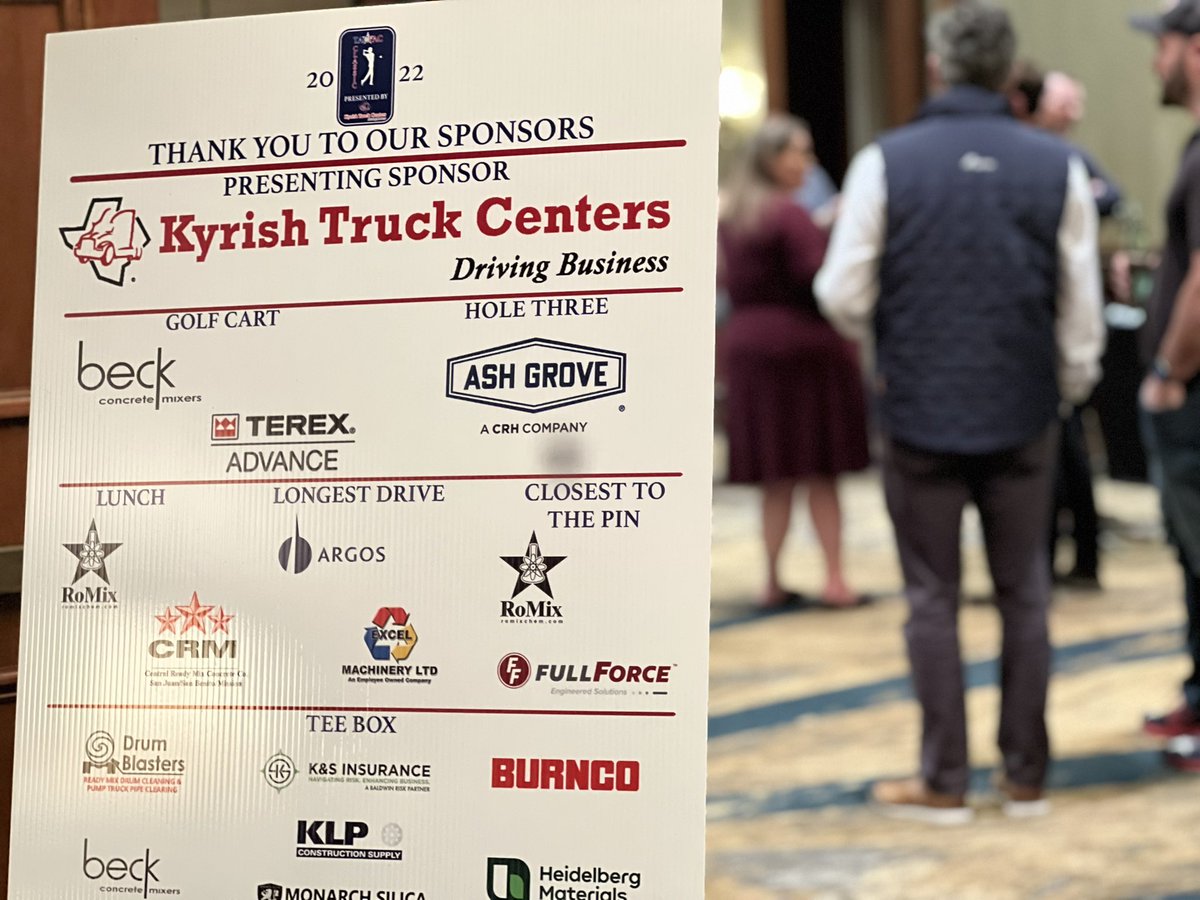 TexasTACA's tweet photo. We’re about to give out our golf tournament awards!

#cement #concrete #politicalactioncommittee #Golf #PAC #aggregates https://t.co/q2j3dUF489