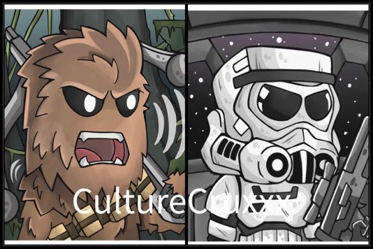 Stormtrooper was getting lonely so I had to swipe Chewy,,, and if no one is a fan of westerns I’m about to scoop that Doc!! <a href="/ventura_nft/">Ventura_NFT</a> #nfts