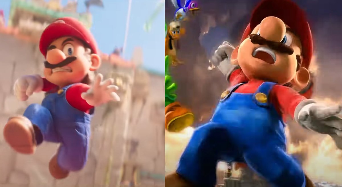RealLuigikid's tweet photo. This Punch's gotta be a reference to the "Smash Bros Ultimate More Fighters" Trailer!

#supermariobrosmovie #MarioBrosMovie #SmashBrosUltimate https://t.co/2RDwvPTPCR