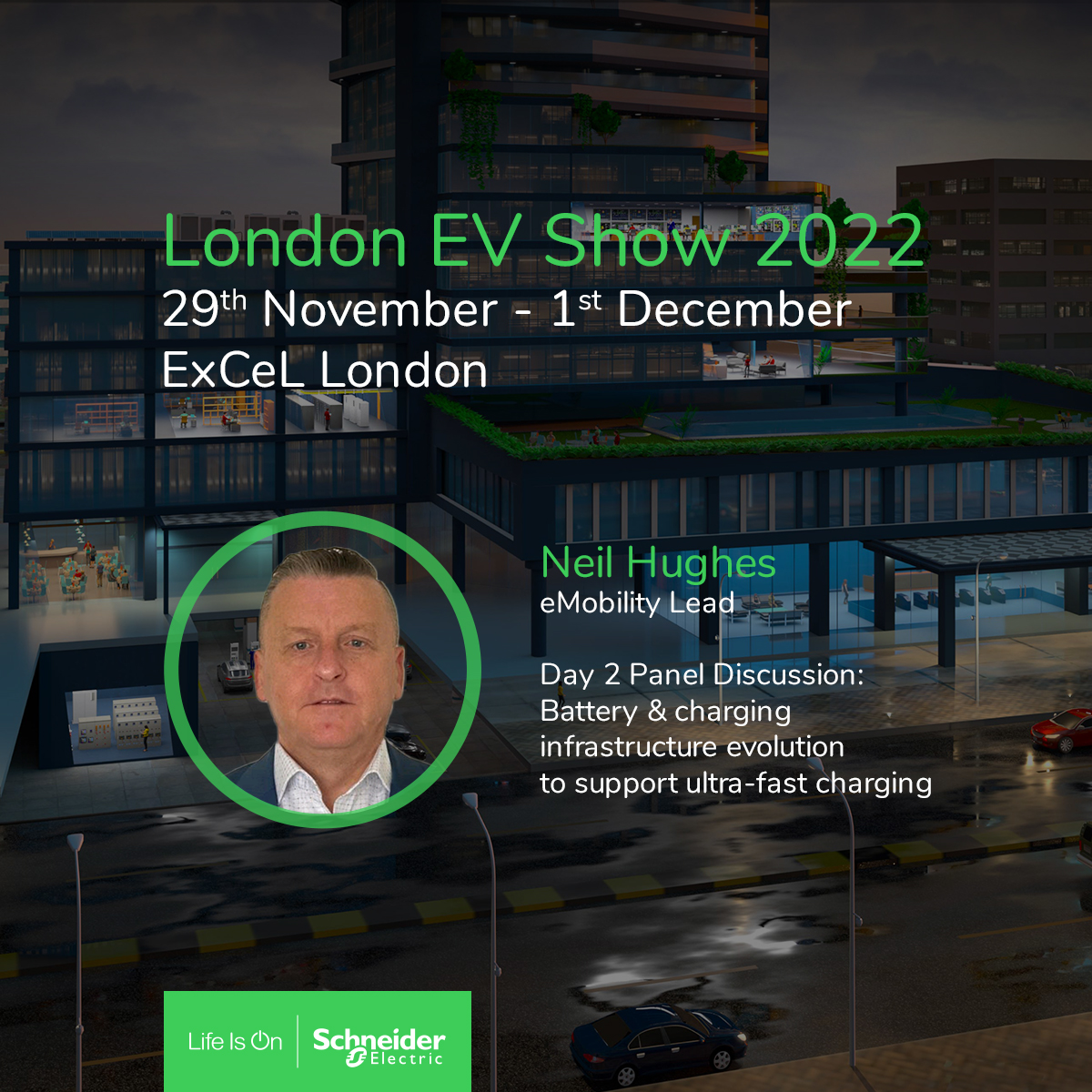 mb708's tweet photo. Come to #LondonEVshow on Day 2 and listen to panel 'Battery & charging infrastructure evolution to support ultra-fast charging' with Neil Hughes, eMobility Lead and other industry experts.
Book now> https://t.co/bA11xfIOWY
#eMboility #Infrastucture #EcoStruxure https://t.co/9IXnkUpb95